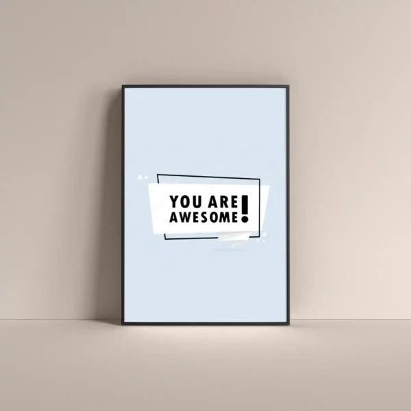 you are awesome