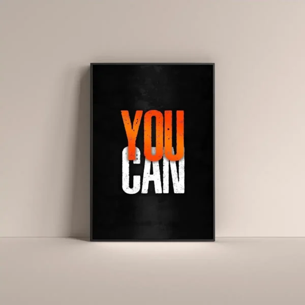 You can