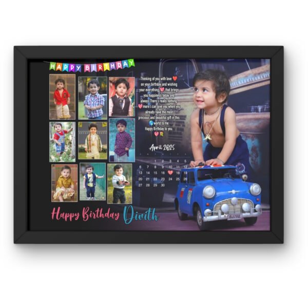 birthday photo frame