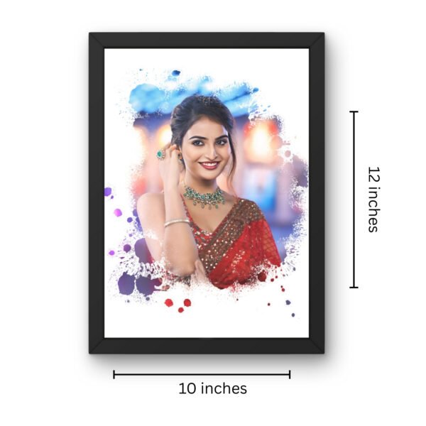 Single Image Splash Effect Photo Frame - Image 3