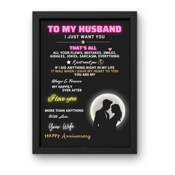 Anniversary Gift with Custom Message